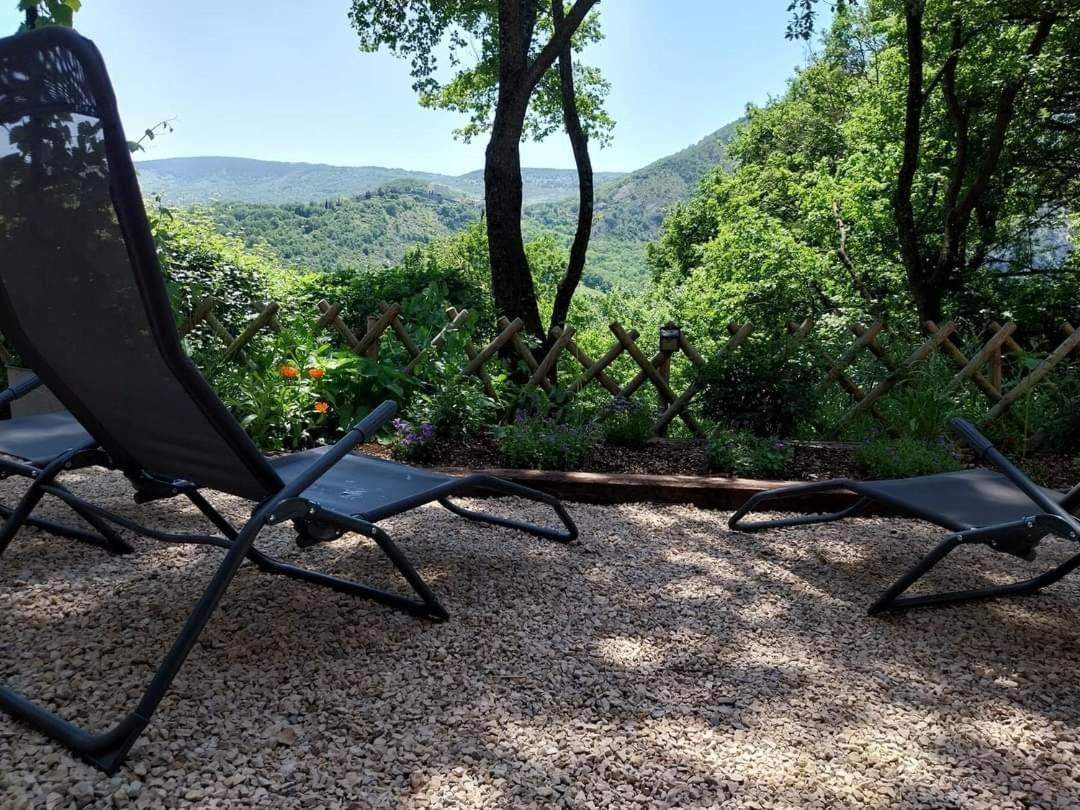 Gite Du Prinas Greolieres Exteriör bild